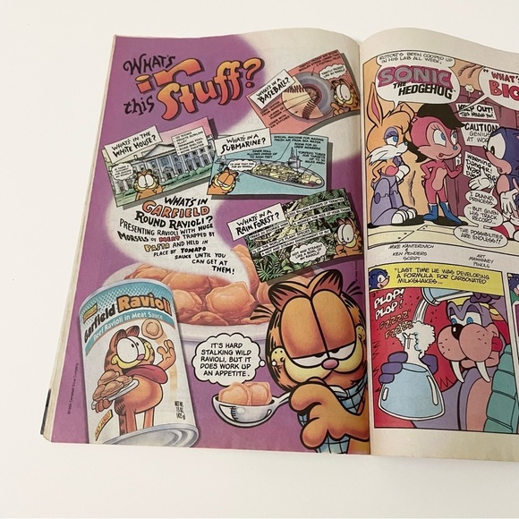 Vintage 1994 Sonic the Hedgehog No 15 Comic Book Dr Robotnik - Picture 15 of 16